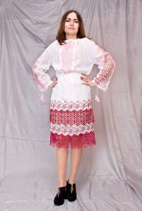 Украинская юбка с мережкой